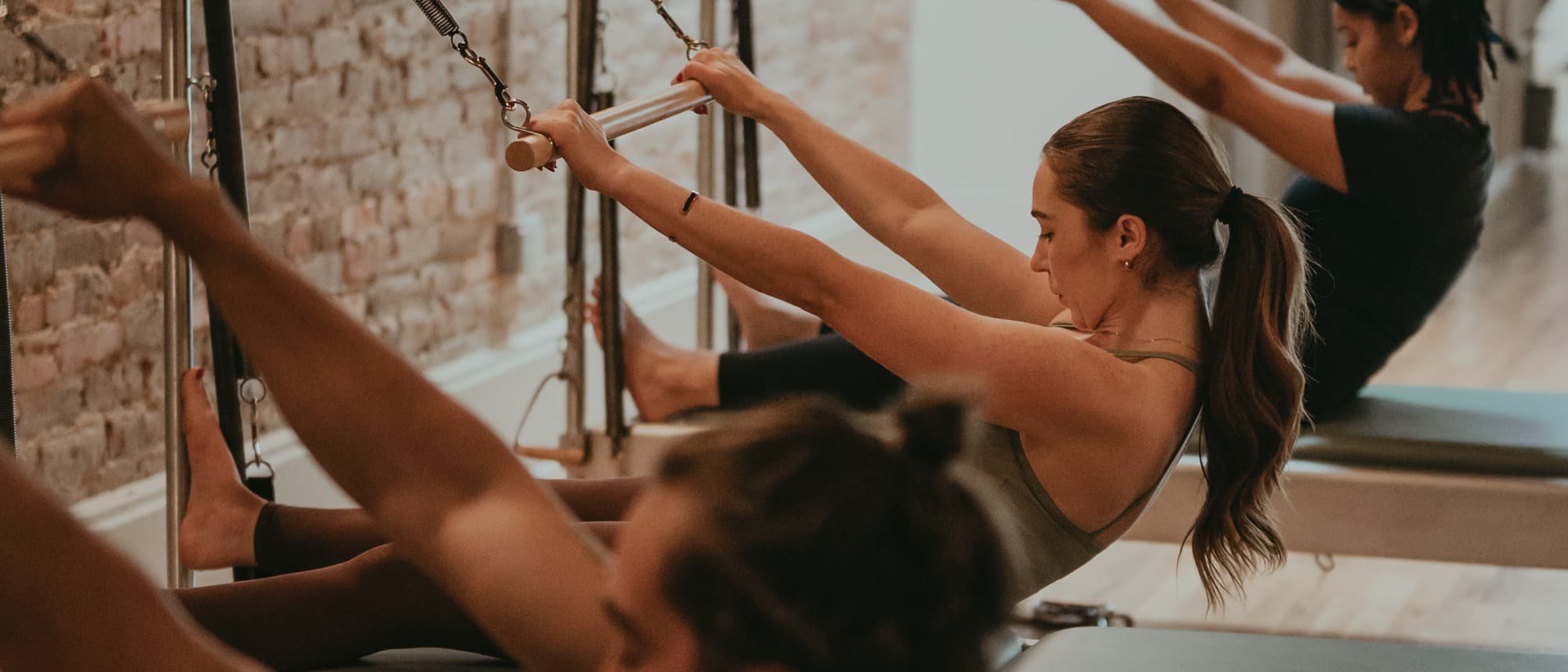 Private apparatus class at Boomerang Pilates