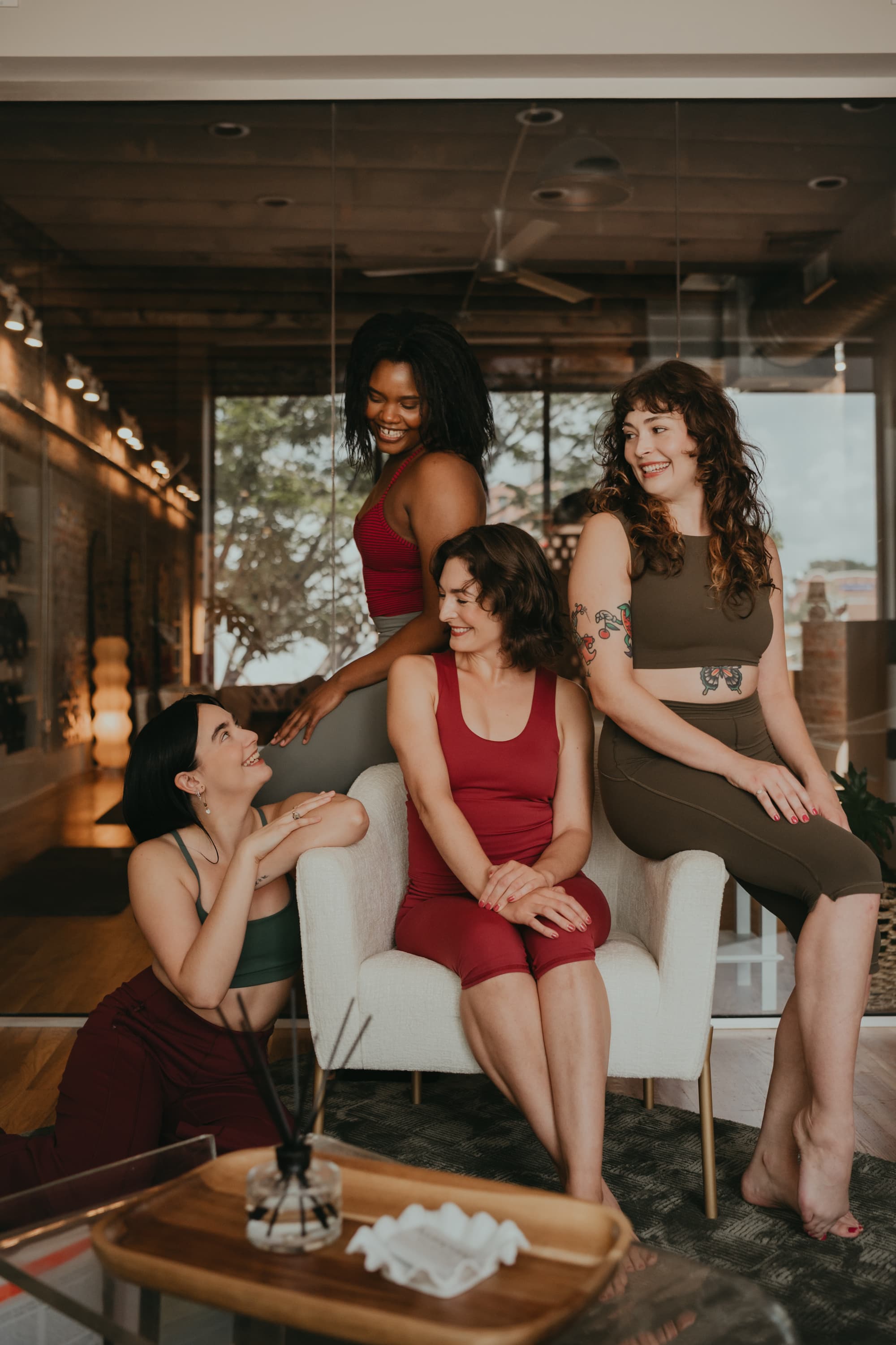 The Boomerang Pilates instructor team