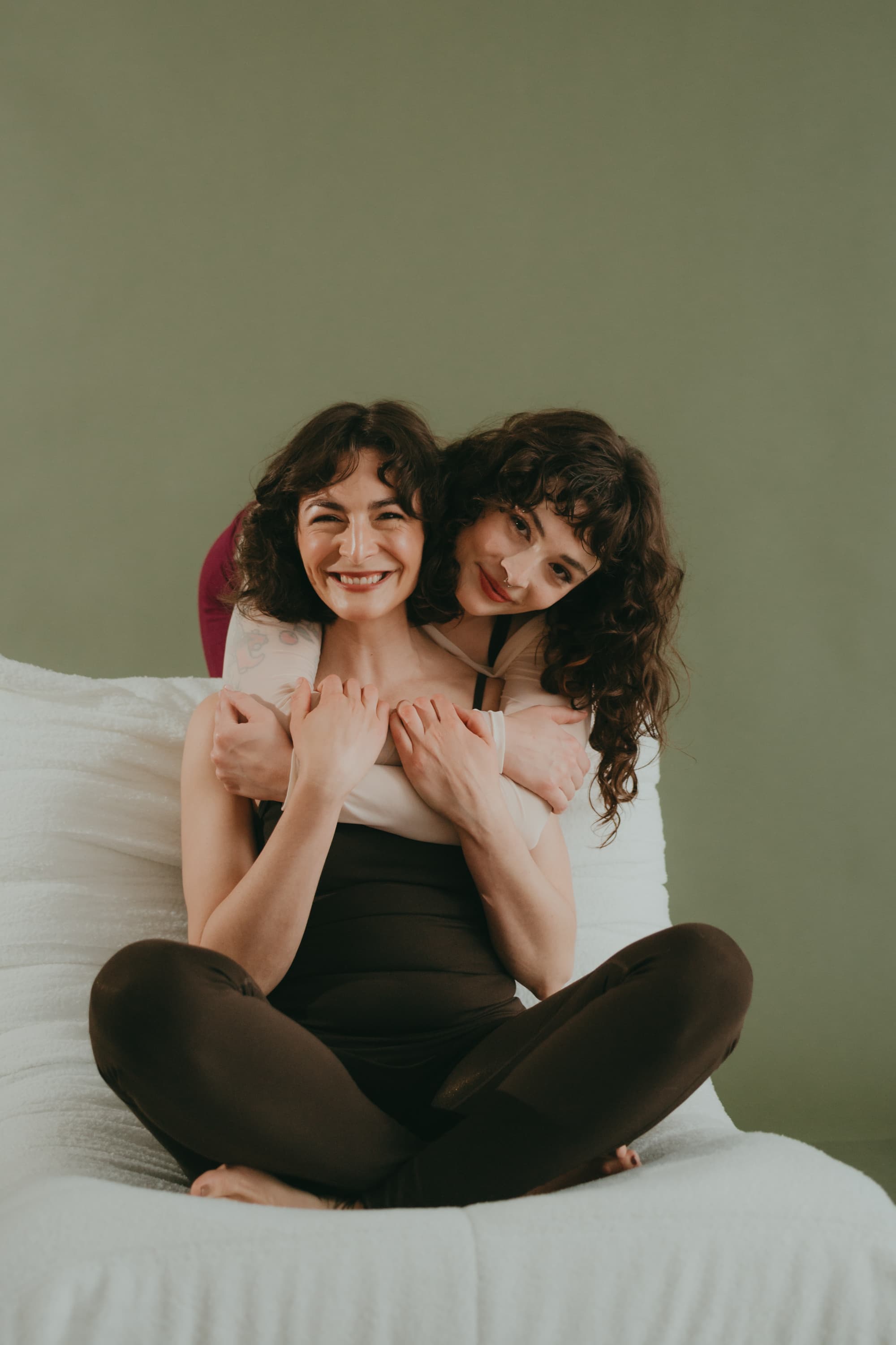 Emilie and Annie Young, co-founders of Boomerang Pilates